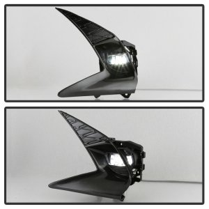 Lexus GS Fog Lights - SPYDER - OEM LED - Clear - `16-`18