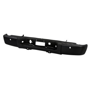 Chevrolet Silverado 1500 Bumper - Rear - SPYDER - OEM Style Steel - Black - `07-`13