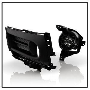 Honda CRV Fog Lights - SPYDER - OEM Full LED w/Switch - Clear - `20-`22