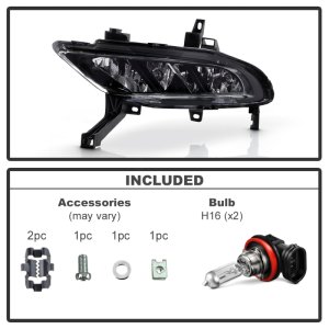 Nissan Maxima Fog Lights - Left - SPYDER - OEM - `16-`18