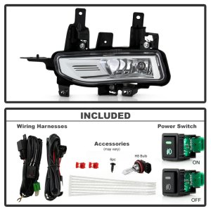 Nissan Rogue Fog Lights - SPYDER - OEM Specific - Clear - `20-`22 Nissan Rogue Fog Lights - SPYDER - OEM Specific - Clear - `20-`22