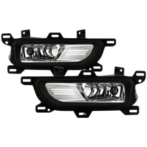 Nissan Titan Fog Light - SPYDER - OEM Style w/Switch - Clear - `20-`22 Nissan Titan Fog Light - SPYDER - OEM Style w/Switch - Clear - `20-`22