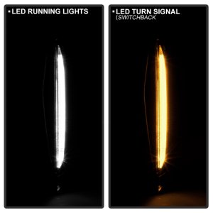 Toyota RAV4 Fog Lights - SPYDER - Full LED w/ Switch - Clear - `19-`21