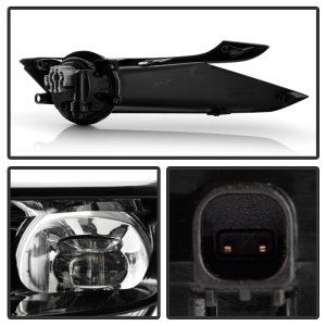 Toyota Sienna Fog Lights - SPYDER - OEM Full LED w/Switch - `21-`23