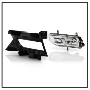 Nissan Versa Fog Lights - SPYDER - OEM W/Switch - Clear - `20-`22