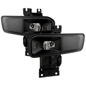 Ford F550 Fog Lights - SPYDER - OEM Halogen w/Switch - Clear - `23-`25