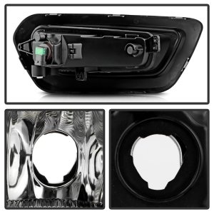 Ford Transit Fog Lights - SPYDER - Halogen w/Switch - Clear - `20-`24