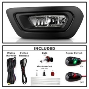 Ford Transit Fog Lights - SPYDER - Halogen w/Switch - Clear - `20-`24