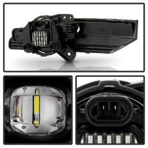 GMC Canyon Fog Lights - SPYDER - OEM LED w/Switch - Clear - `23-`25 GMC Canyon Fog Lights - SPYDER - OEM LED w/Switch - Clear - `23-`25
