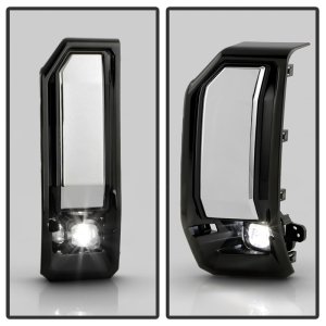 GMC Sierra 2500HD Fog Light Assembly - SPYDER - OEM Full LED w/ Switch - Clear - `24-`25