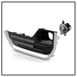 GMC Terrain Fog Lights - SPYDER - OEM LED w/Switch - Clear - `22-`24