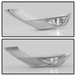 Mitsubishi Outlander Fog Lights - SPYDER - LED w/ Switch - Clear - `22-`24 Mitsubishi Outlander Fog Lights - SPYDER - LED w/ Switch - Clear - `22-`24