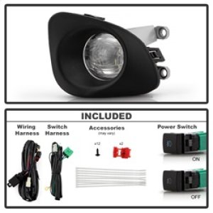 Toyota Corolla Cross Fog Lights - SPYDER - OEM Full LED w/ Switch - Clear - `22-`24 Toyota Corolla Cross Fog Lights - SPYDER - OEM Full LED w/ Switch - Clear - `22-`24