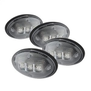 Ford Superduty F350 Fender Lights - SPYDER - LED - Clear - `99-`10