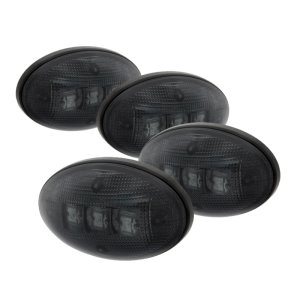 Ford Superduty F250 Fender Lights - SPYDER - xTune LED Side Fender Lights - Smoke - `99-`10