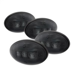 Ford Superduty F450 Fender Lights - SPYDER - xTune LED Side Fender Lights - Smoke - `99-`10