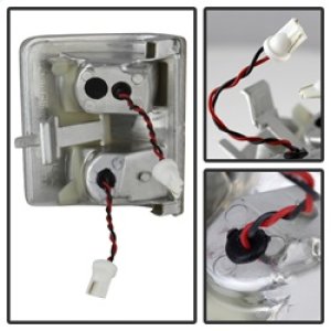 Ford F250 Mirror Signal Lens - SPYDER - Amber LED - Smoke - `08-`14