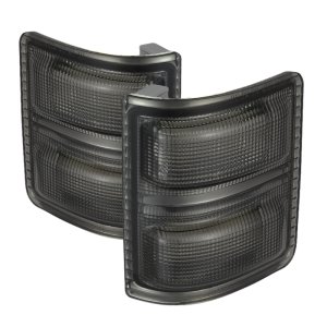 Ford F550 Mirror Signal Lens - SPYDER - Amber LED - Smoke - `08-`14