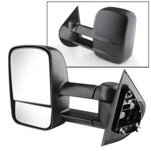 Chevrolet Silverado Side Mirror - Left - SPYDER - xTune, Manual Extendable, Manual Adjust - `07-`12
