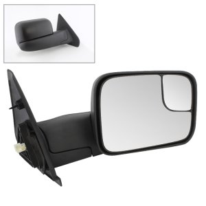 Dodge Ram Side Mirror - Right - SPYDER - xTune Manual Extendable + Power Adjustable + Heated - `02-`09