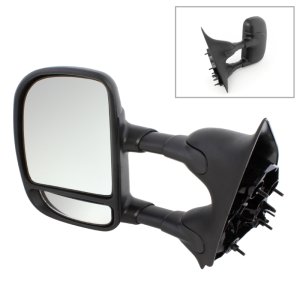 Ford F-350 Super Duty Side Mirror - Left - SPYDER - xTune, Manual Extendable, Manual Adjust - `02-`07