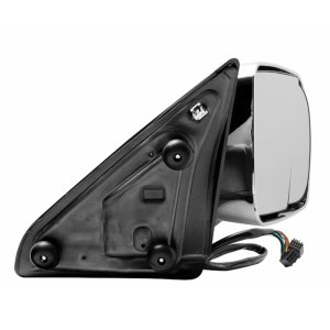 Dodge Ram 1500 Side Mirror - Right - SPYDER - Manual Extendable + Power Heated/Adjustable + LED Turn Signal + Chrome Housing - Chrome - `09-`10