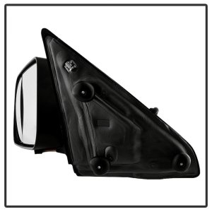 Dodge Ram 1500 Side Mirror - Left - SPYDER - Manual Extendable, Power Heated Adjustable, LED Turn Signal - Black - 2009