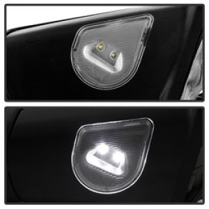 Dodge Ram 1500 Side Mirror - Right - SPYDER - Manual Extendable, Power Heated/Adjustable, LED Turn Signal - Black - `09-`10