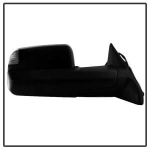 Dodge Ram 1500 Side Mirror - Right - SPYDER - Manual Extendable, Power Heated/Adjustable, LED Turn Signal - Black - `09-`10