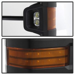 Chevrolet Silverado Mirror Set - Left And Right - SPYDER - G2 Heated Amber LED Signal Telescoping - `03-`06