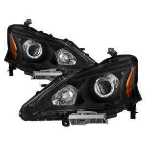 Nissan Altima Headlights - SPYDER - OE Style - Black - `13-`15 Nissan Altima Headlights - SPYDER - OE Style - Black - `13-`15