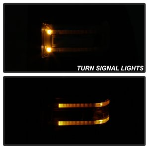 Ford F-150 Side Mirrors - SPYDER - Heated LED Telescoping - Smoke - `15-`17