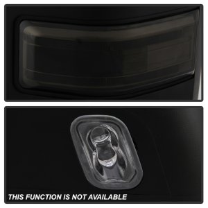 Ford Super Duty Side Mirrors - SPYDER - Heated LED Signal - Smoke - `99-`07