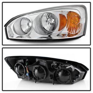 Chevrolet Malibu Headlight - Driver Side - SPYDER - xTune Halogen OE - `04-`08