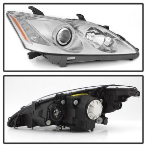 Lexus ES350 Headlight - Passenger Side - SPYDER - HID/AFS - `07-`09