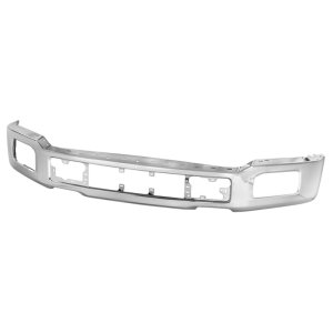 Ford F150 Bumper - Front - SPYDER - With Fog Lights Hole - Chrome - `18-`20