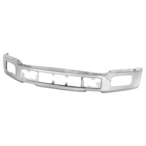 Ford F150 Bumper - Front - SPYDER - With Fog Lights Hole - Chrome - `18-`20