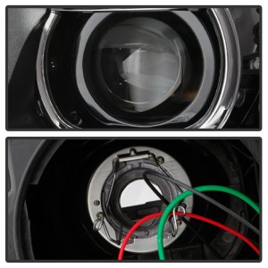 Volkswagen Tiguan Headlights - SPYDER - DRL LED Projector - Chrome - `12-`17