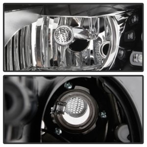 Volkswagen Tiguan Headlights - SPYDER - DRL LED Projector - Chrome - `12-`17