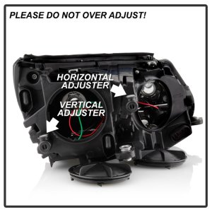 Volkswagen Tiguan Headlights - SPYDER - DRL LED Projector - Chrome - `12-`17