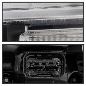 BMW 3 Series Headlights - SPYDER - LED Projector - Chrome - `12-`27