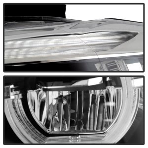 BMW 3 Series Headlights - SPYDER - LED Projector - Chrome - `12-`27