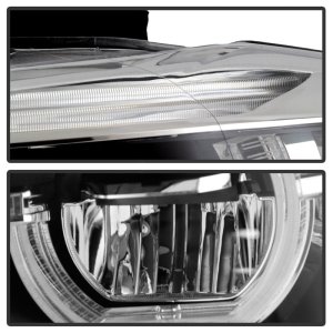 BMW 3 Series Headlights - SPYDER - LED Projector - Chrome - `12-`27