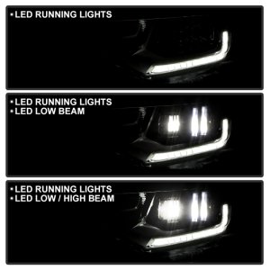 Chevrolet Traverse Headlights - Left - SPYDER - xTune Full LED - `18-`21