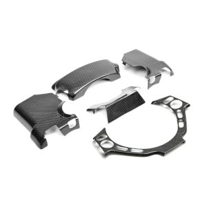Nissan GTR Steering Column Surround Trim - Interior - Seibon - 4 pcs, 3K 2x2 Twill Weave - Carbon Fiber - `09-`14