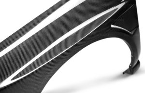 Subaru WRX STI Fenders - Seibon - 10mm Wider Carbon Fiber - Carbon Fiber - `06-`07