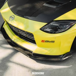 Nissan Z Front Lip - Seibon - MB-Style Carbon Fiber - `23-`27