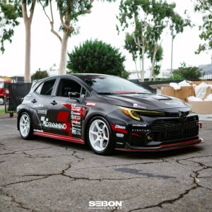 Toyota GR Corolla Front Lip - Seibon - MB-Style - Carbon Fiber - `23-`27