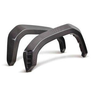 Toyota Tacoma Fender Flares - Front - Seibon - TRD PRO - Carbon Fiber - `24-`27