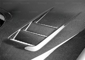 Subaru WRX STI Hood - Seibon - CW Style - Carbon Fiber - `15-`18 Subaru WRX STI Hood - Seibon - CW Style - Carbon Fiber - `15-`18